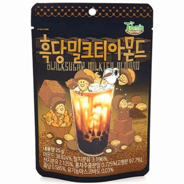 GILIM BLACK SUGAR MILK TEA ALMOND 25G