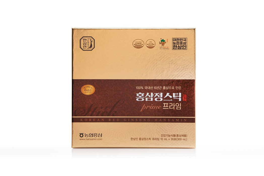 HANSAMIN RED GINSENG EXTRACT STICK 10ML *30