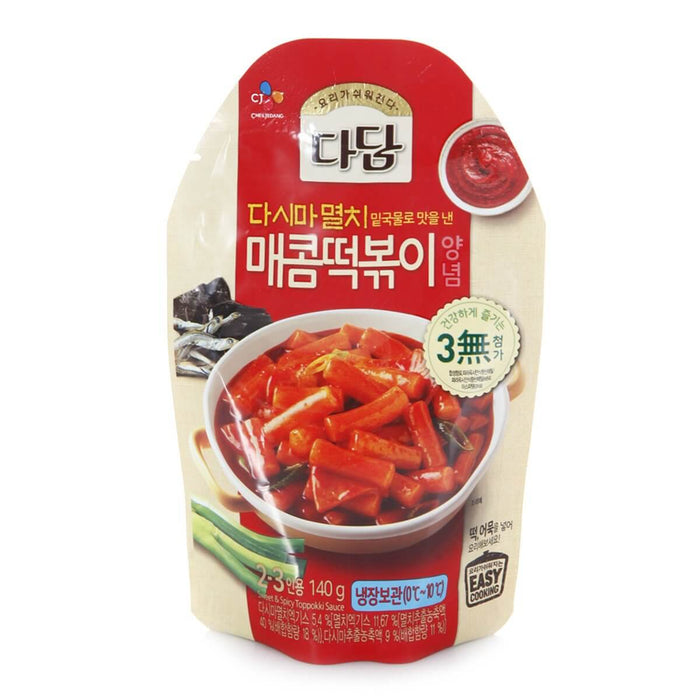 CJ DADAM SPICY TTEOKBOKKI SAUCE 140G