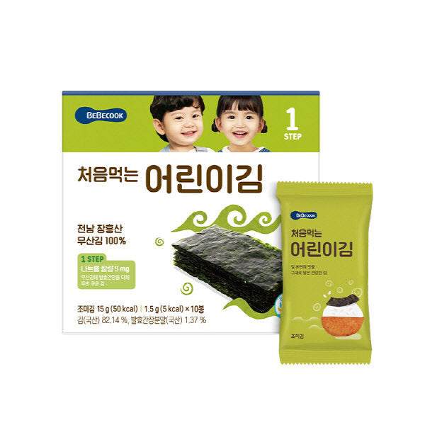 BEBECOOK ROASTED LAVER FOR KIDS 15G
