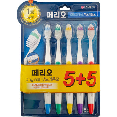 LG PERIOE ORIGINAL TOOTHBRUSH (SOFT) 5+5