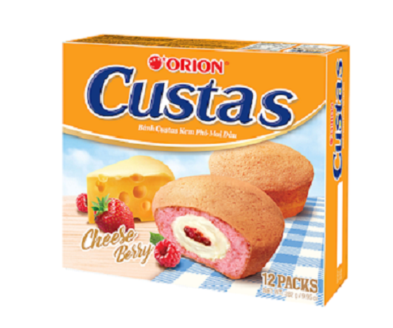 ORION CUSTARD CHEESE BERRY 282G