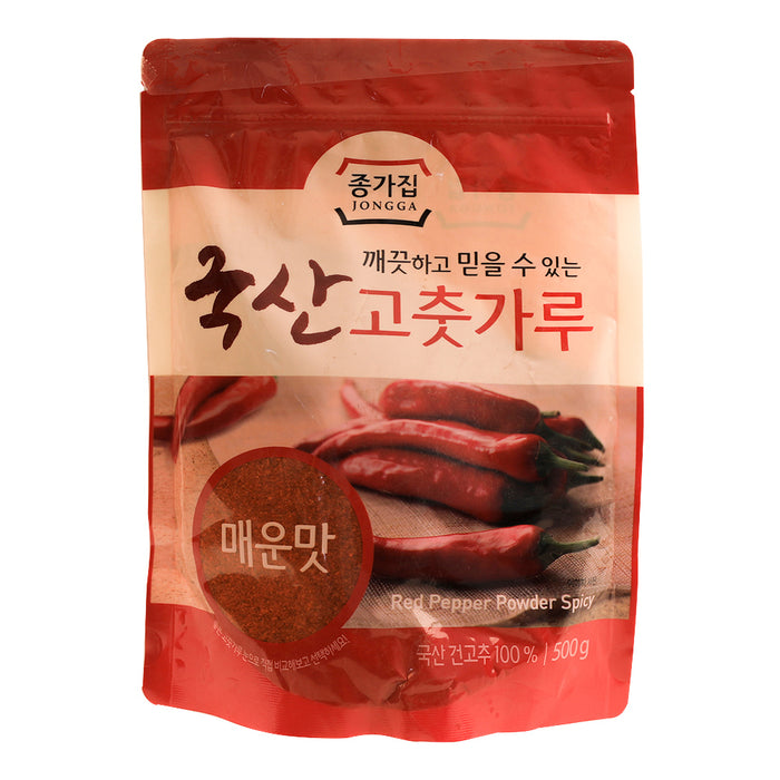JONGGA CHILLI PEPPER POWDER SPICY 500G