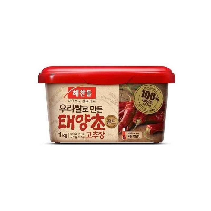 CJ HAECHANDEUL GOCHU (RED PEPPER) PASTE 1KG
