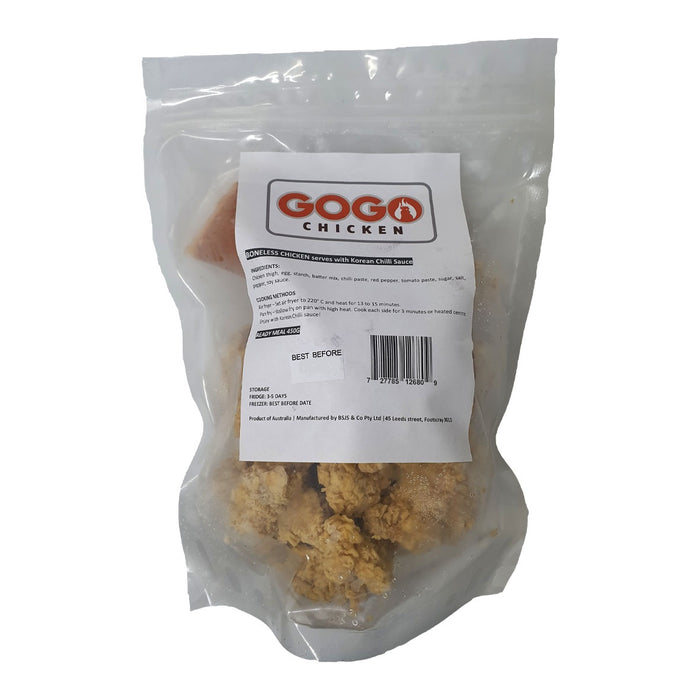 GOGO KOREAN FRIED CHICKEN WITH SAUCE 450G