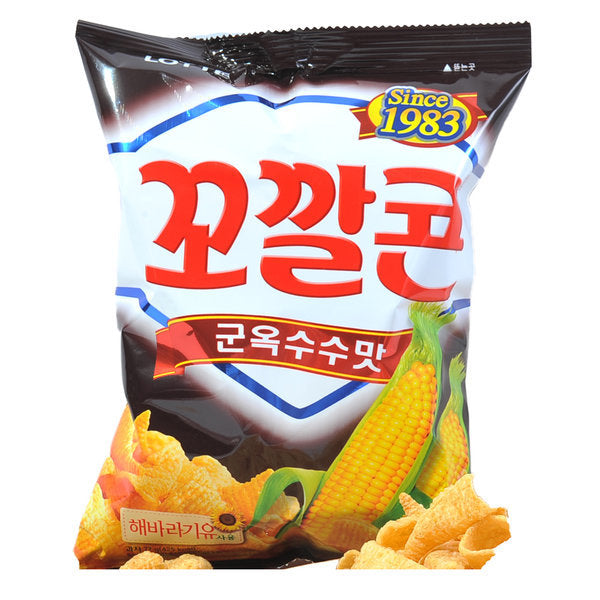 LOTTE KKOKKAL CHIPS GRILLED CORN 134G