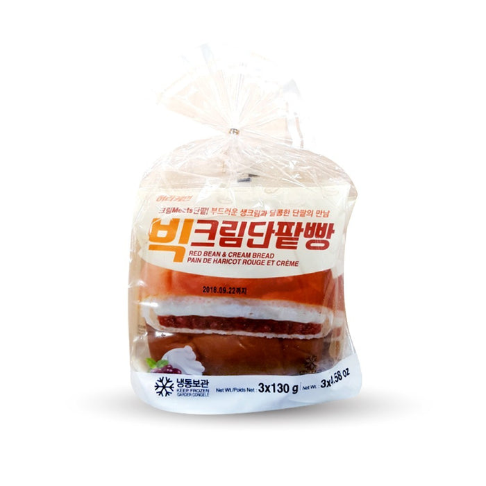 BIGDAN RED BEAN BUN (FROZEN) 130G*3P