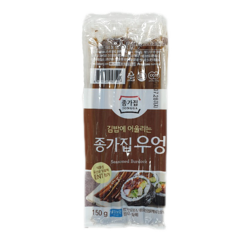JONGGA GIMBAP PICKLED BURDOCK 150G