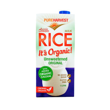 PURE HARVEST RICE MILK CALCIUM 1L