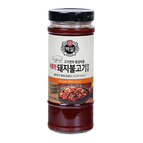 CJ BEKSUL SPICY BULGOGI SAUCE 500G