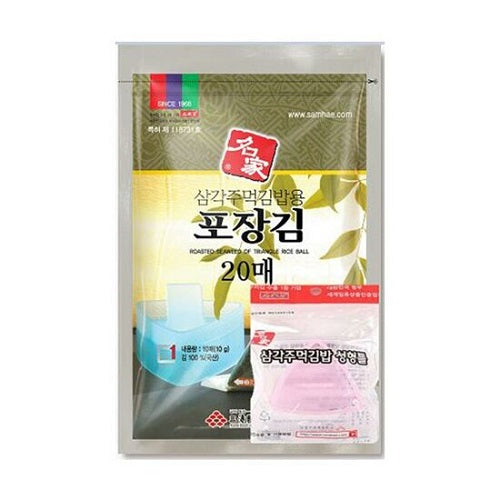 SAMHAE DRIED LAVER FOR TRIANGLE GIMBAP 20P