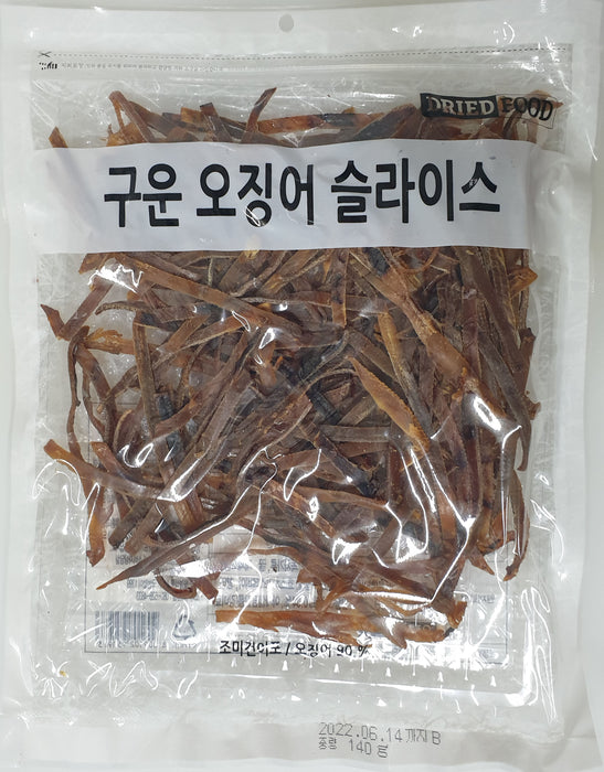 SHINHWA ROASTED SLICED SQUID 140G