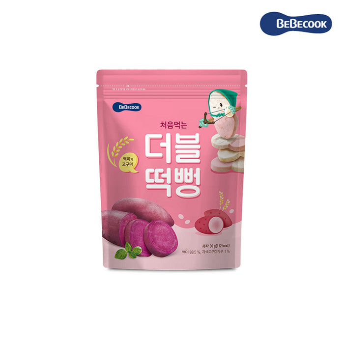 BEBECOOK RICE&SWEET POTATO SNACK 30G